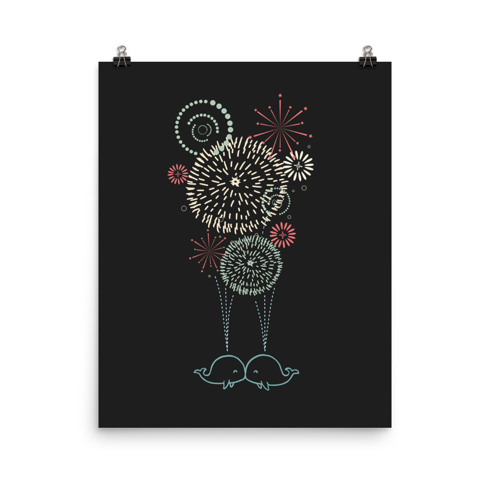 First Kiss - Art print