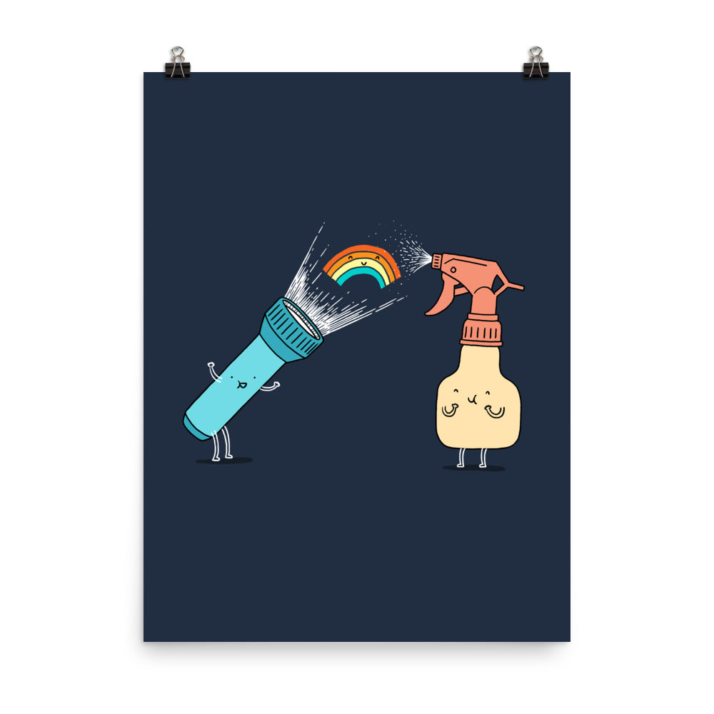 Together we make rainbow - Art print