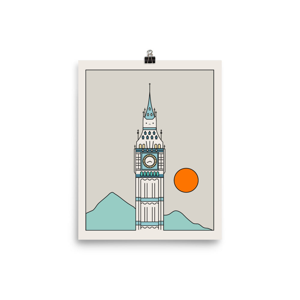 Cat Landscape 24 - Art print