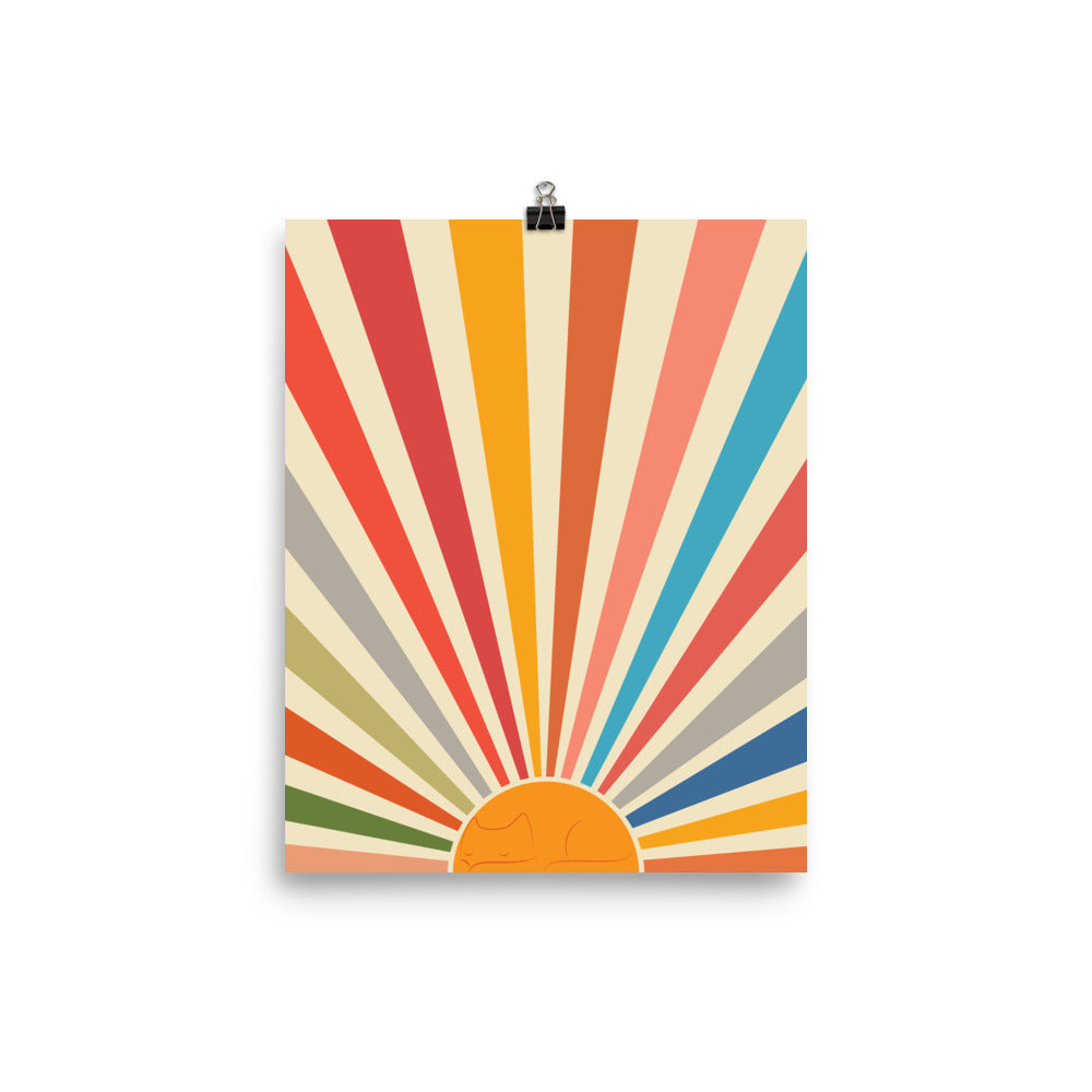 Cat Landscape 46 - Art print