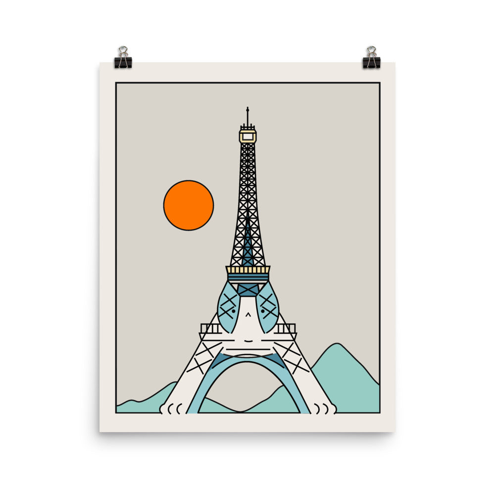 Cat Landscape 25 - Art print