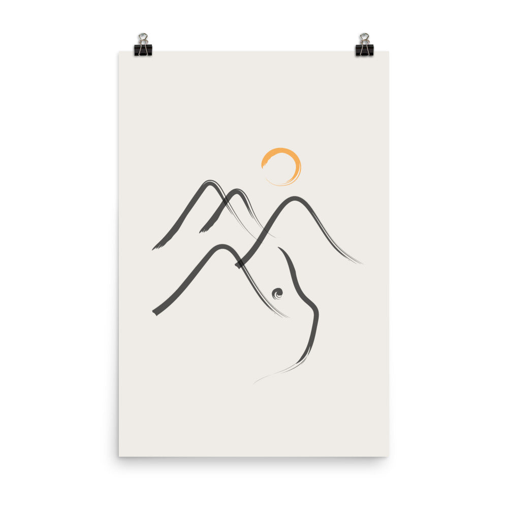 Cat Landscape 99 - Art print