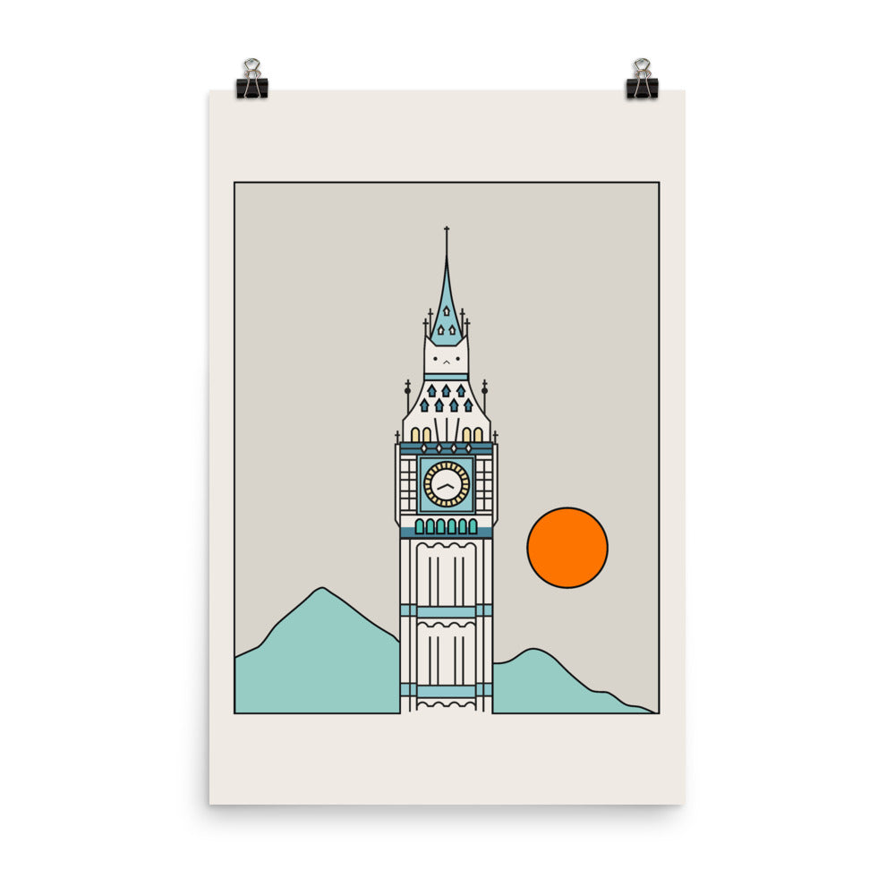 Cat Landscape 24 - Art print