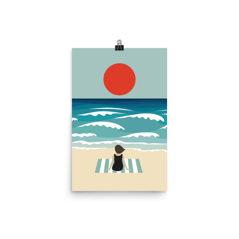 Cat Landscape 62 - Art print