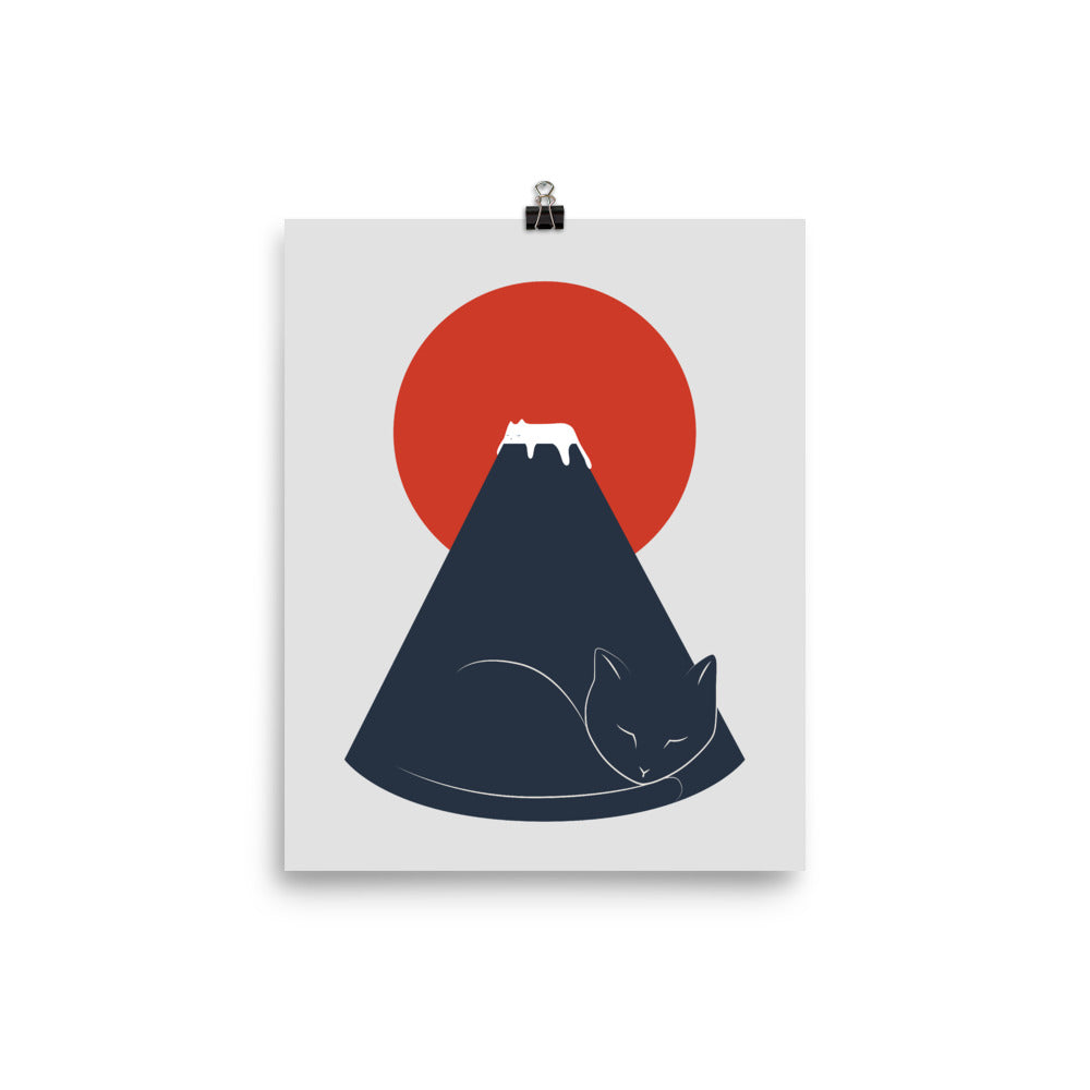 Cat Landscape 36 - Art print