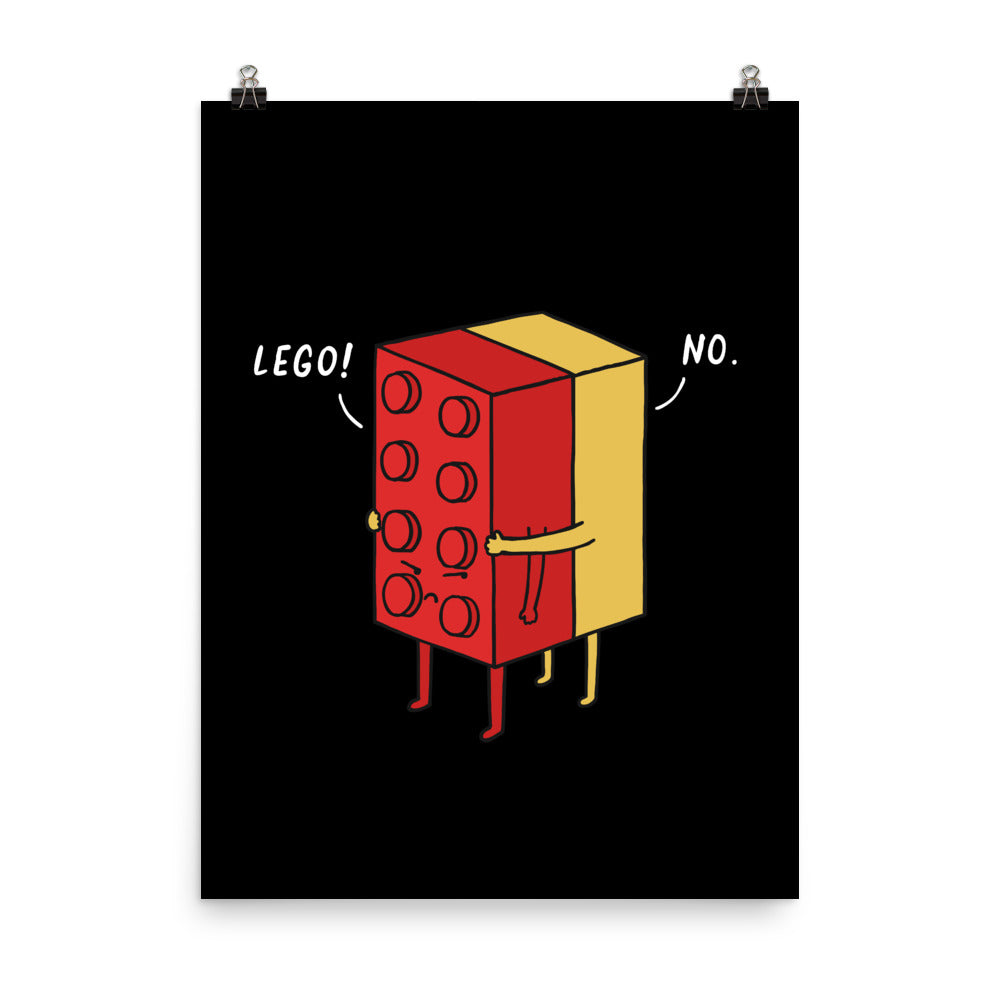 I'll Never Lego - Art print