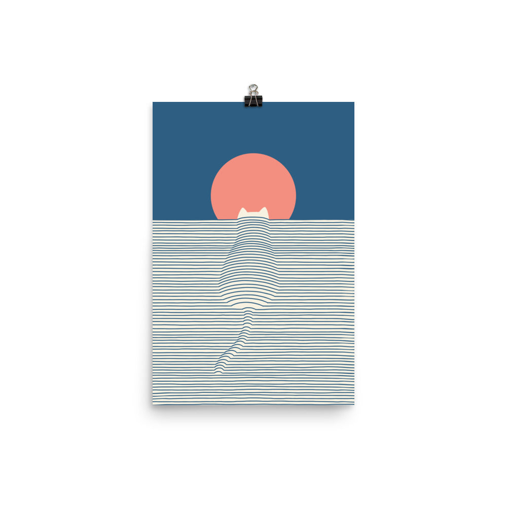 Cat Landscape 77 - Art print