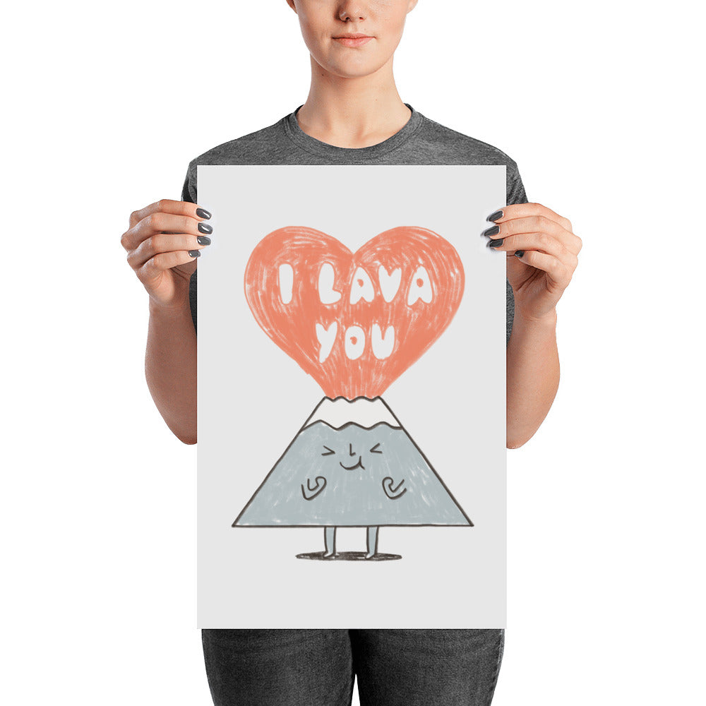 I Lava You 2 - Art Print