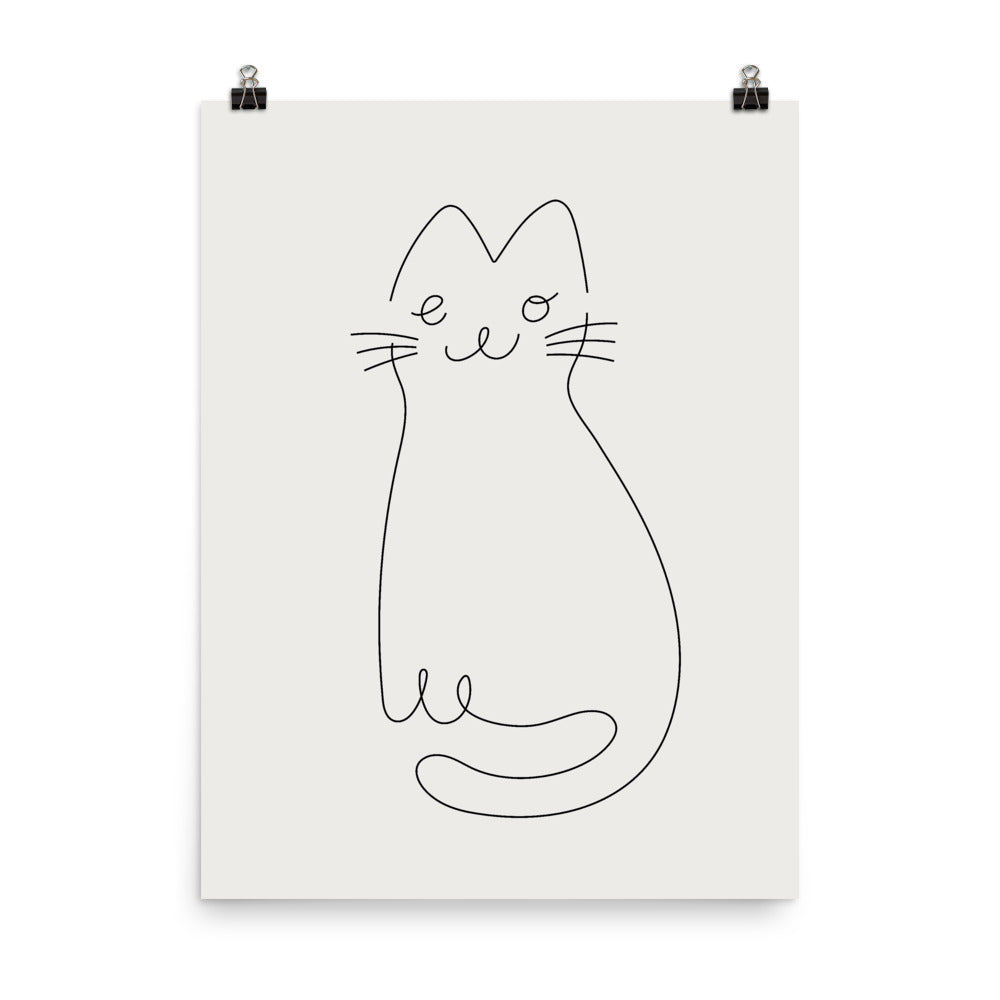 Meow - Art print