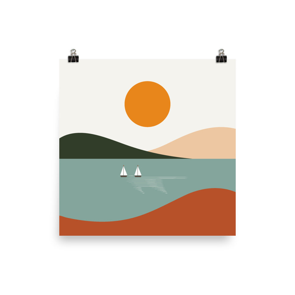 Cat Landscape 81 - Art print