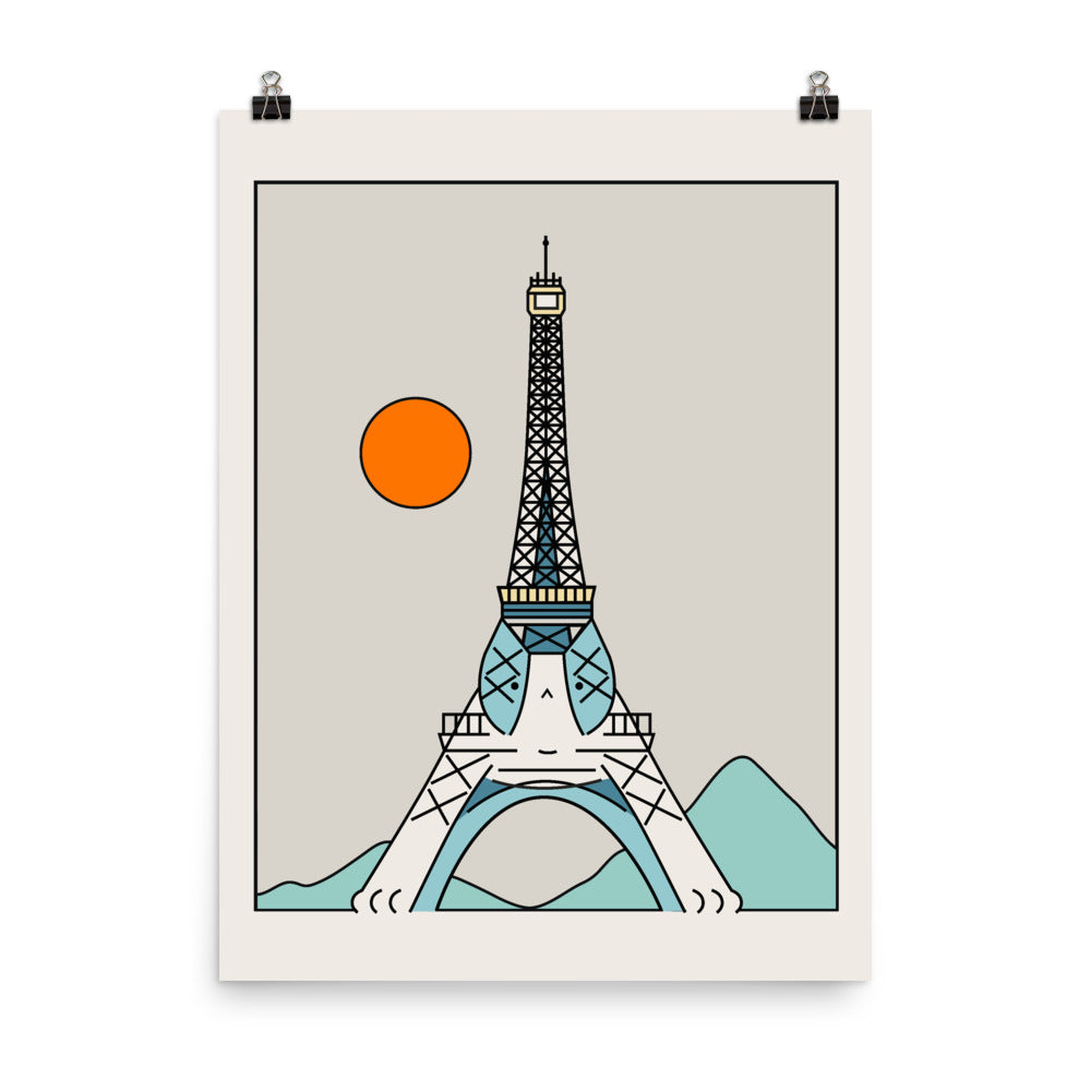 Cat Landscape 25 - Art print