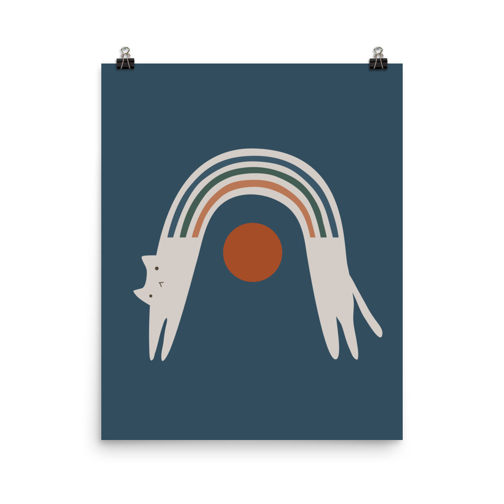 Cat Landscape 18 - Art print