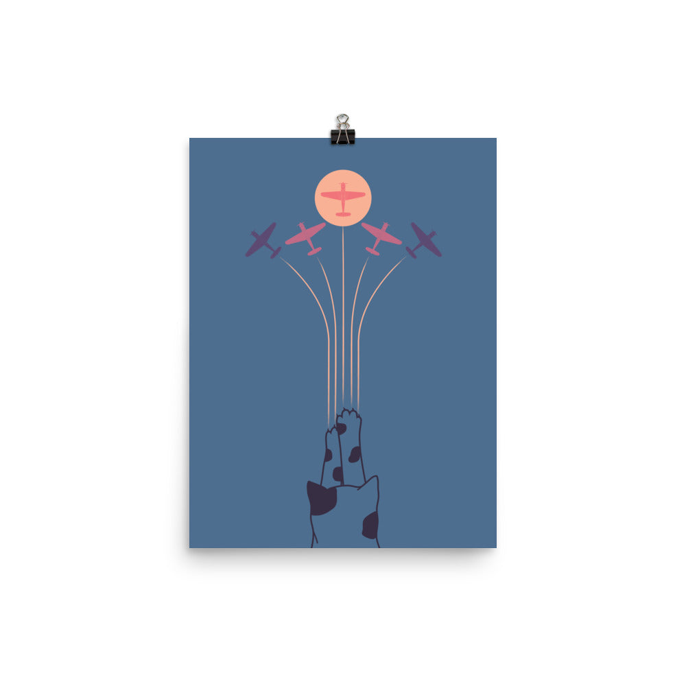 Cat Landscape 19 - Art print