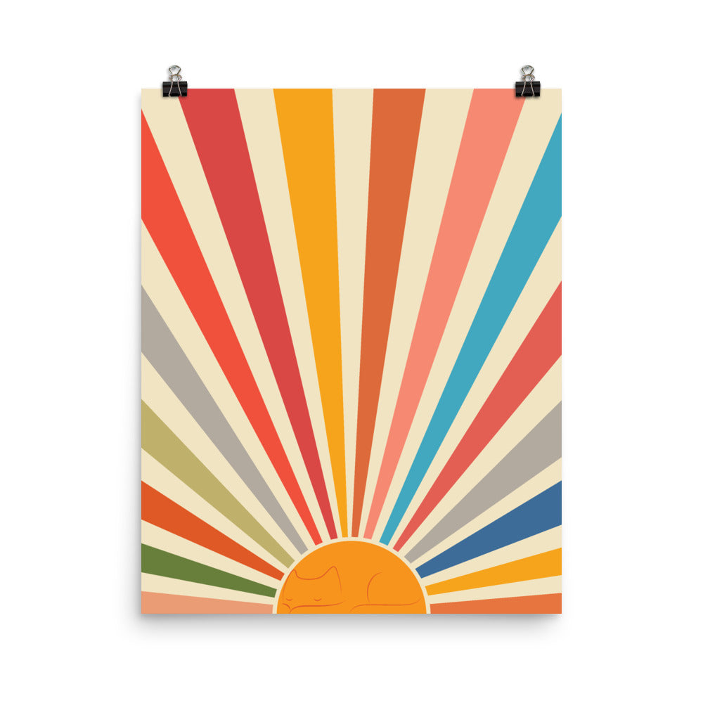 Cat Landscape 46 - Art print