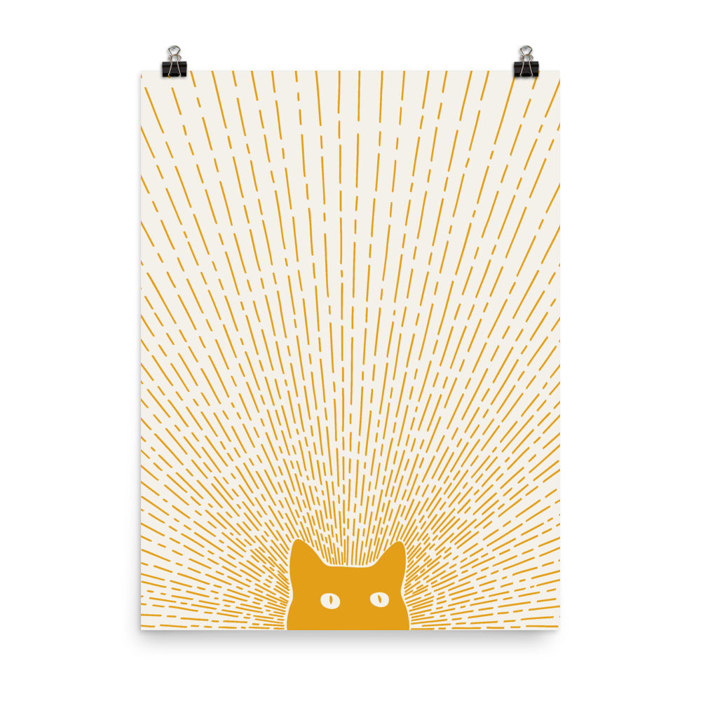 Cat Landscape 96 - Art print