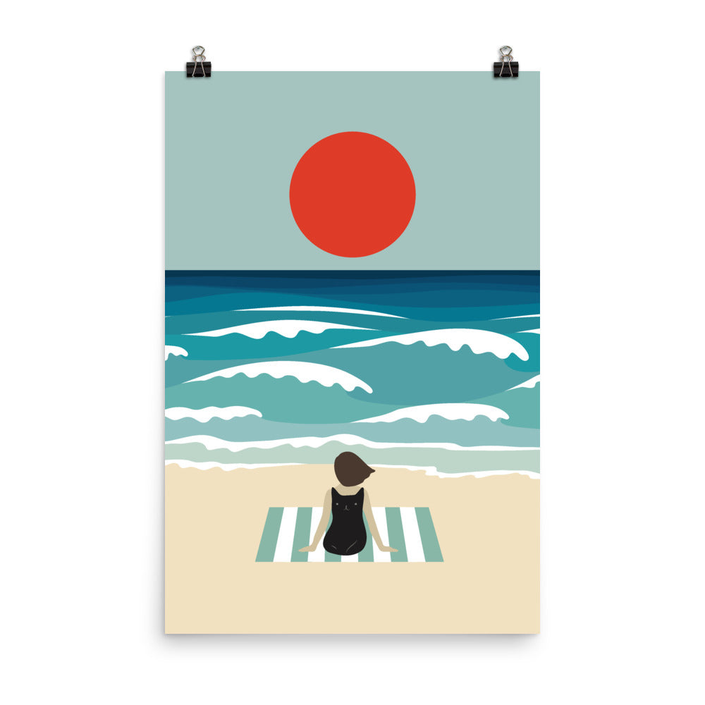 Cat Landscape 62 - Art print