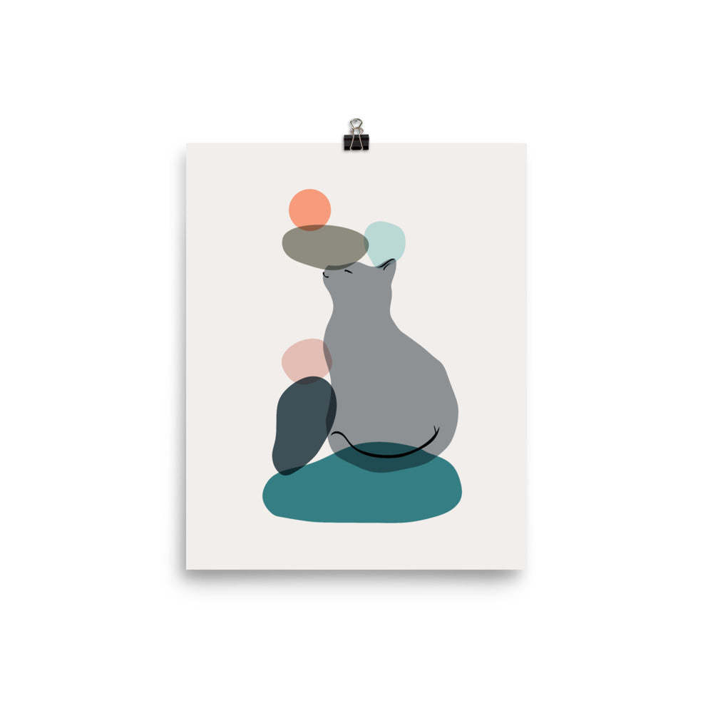 Cat Landscape 59 - Art print