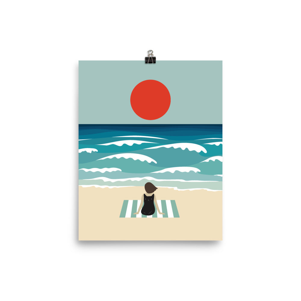 Cat Landscape 62 - Art print