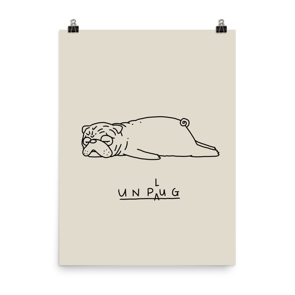 Moody Animals: Pug