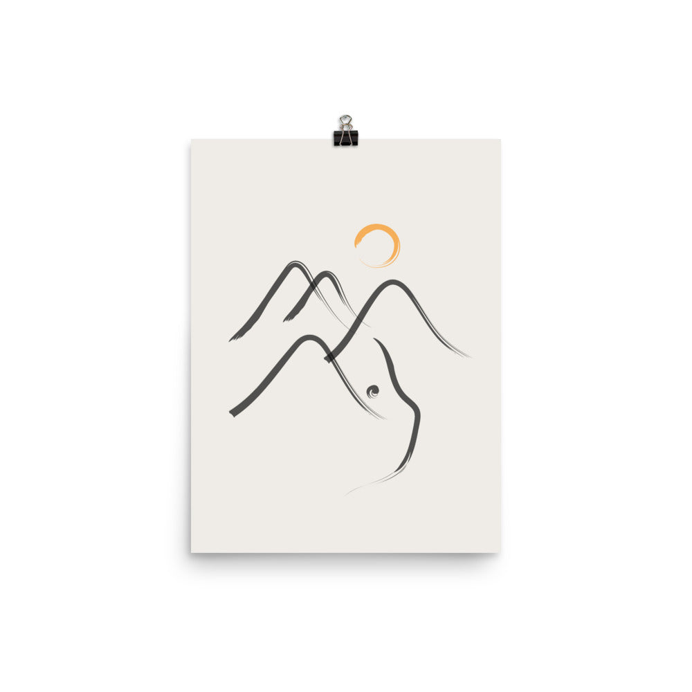 Cat Landscape 99 - Art print