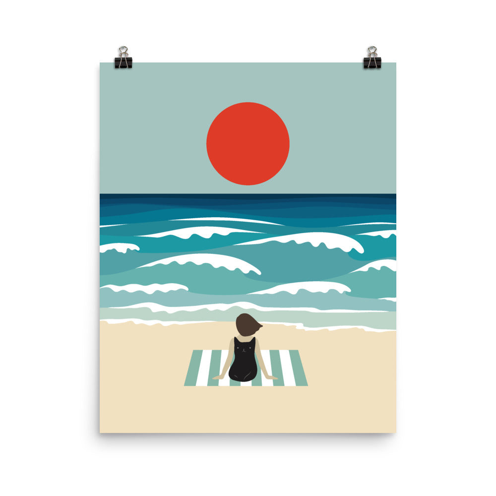 Cat Landscape 62 - Art print