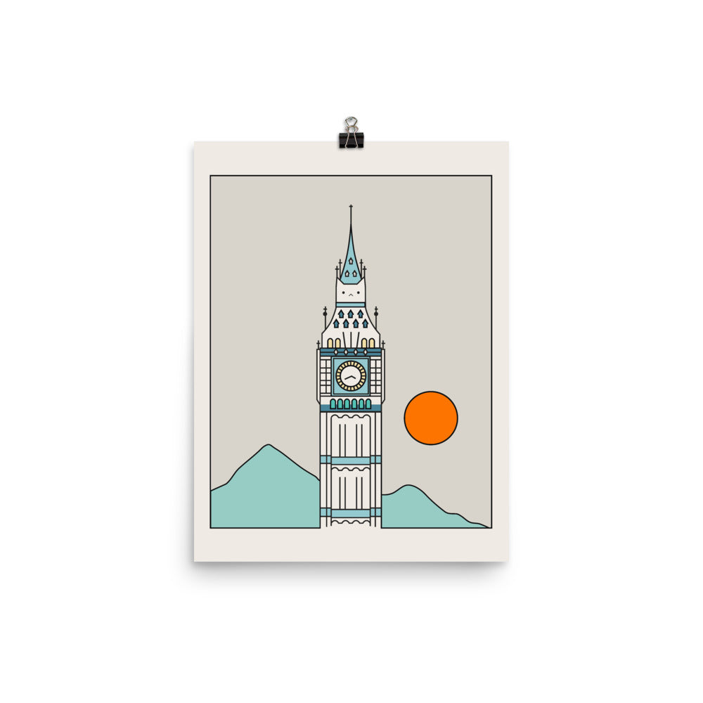 Cat Landscape 24 - Art print