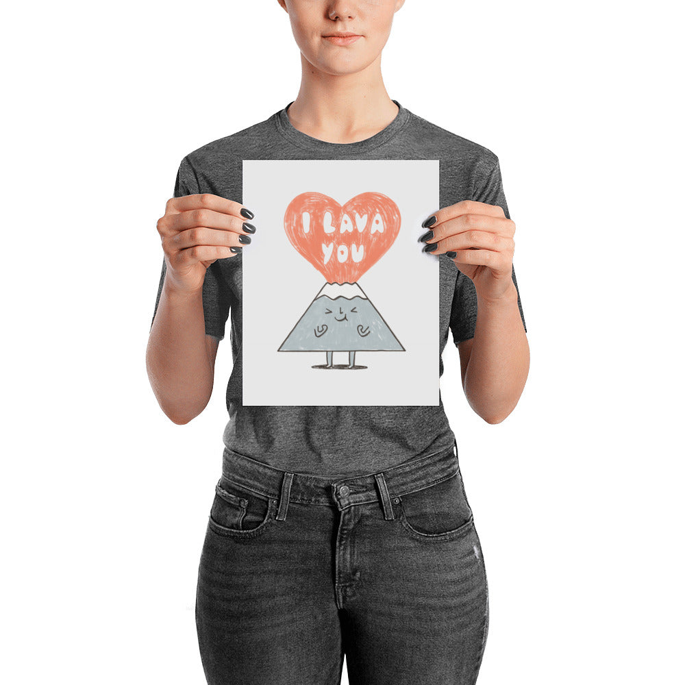 I Lava You 2 - Art Print