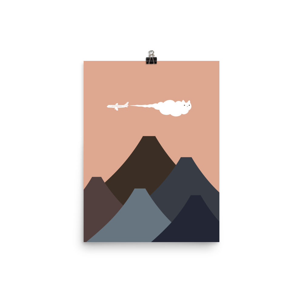 Cat Landscape 71 - Art print