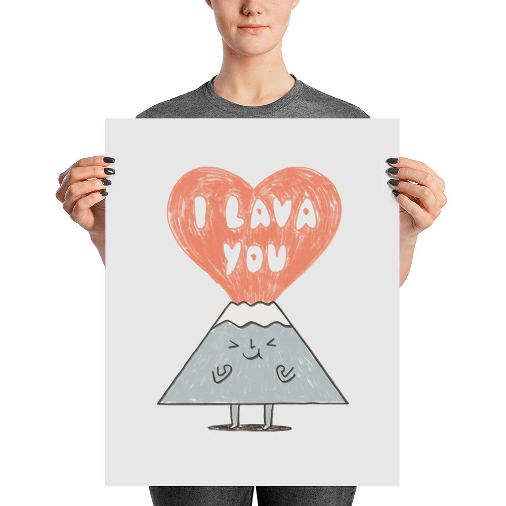 I Lava You 2 - Art Print