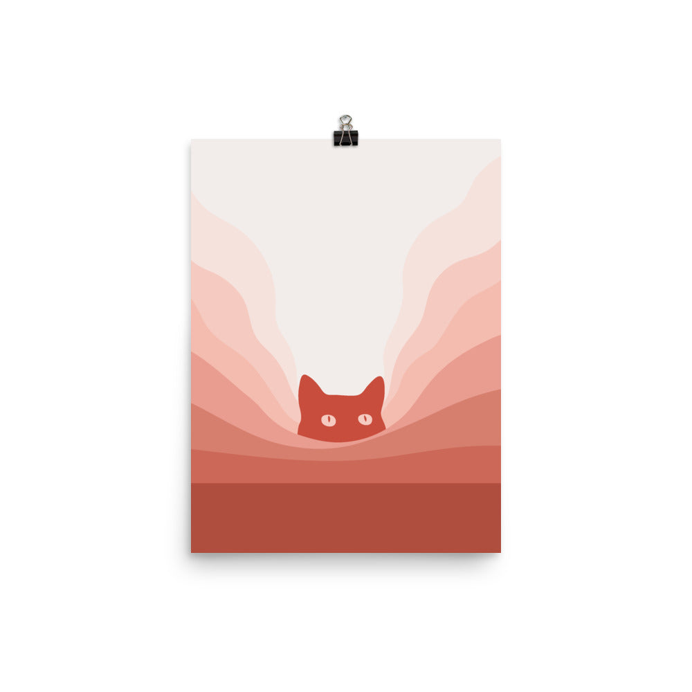 Cat Landscape 78 - Art print