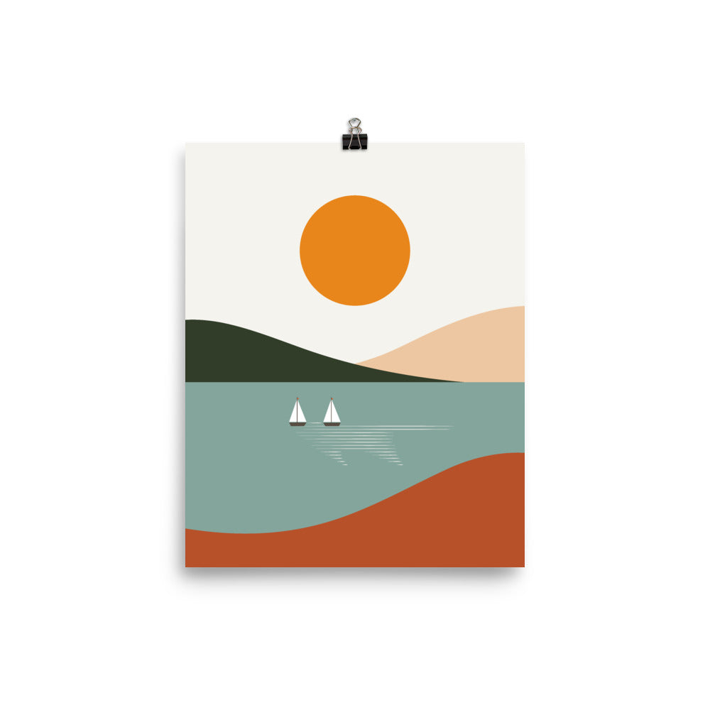 Cat Landscape 81 - Art print