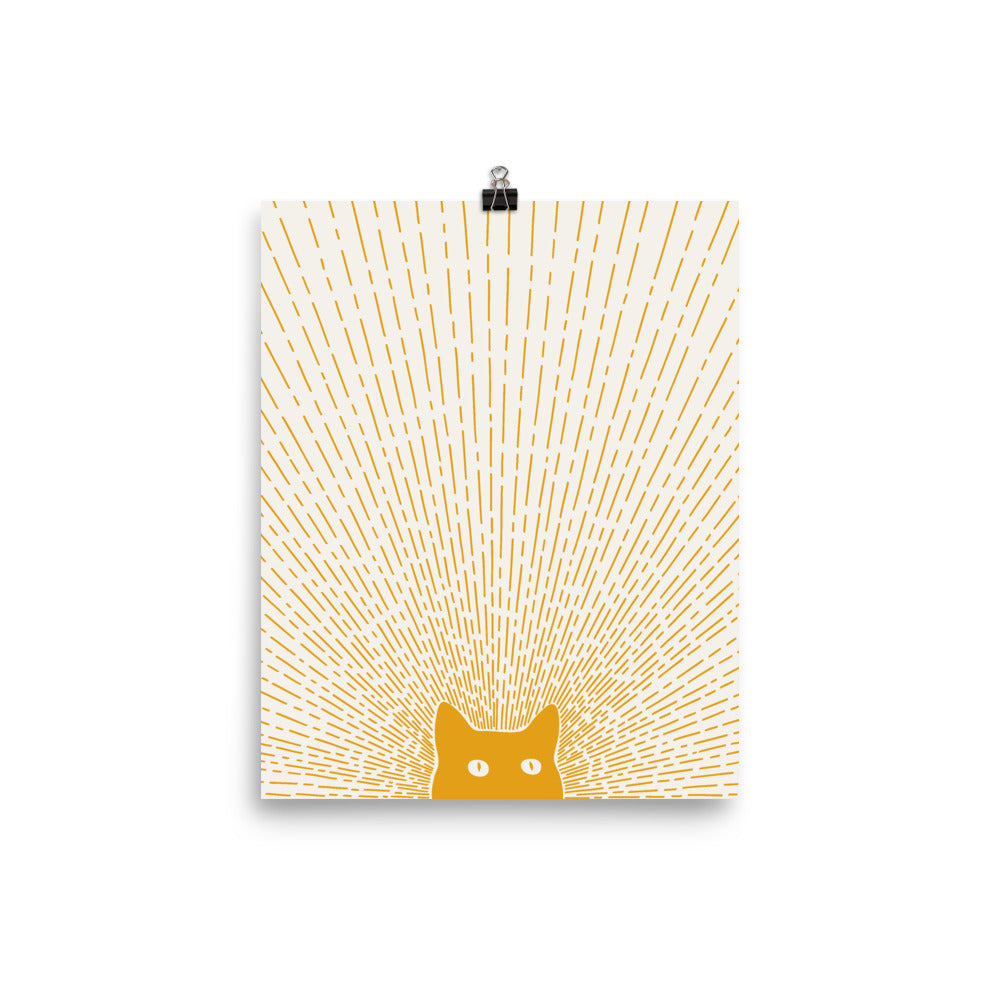 Cat Landscape 96 - Art print