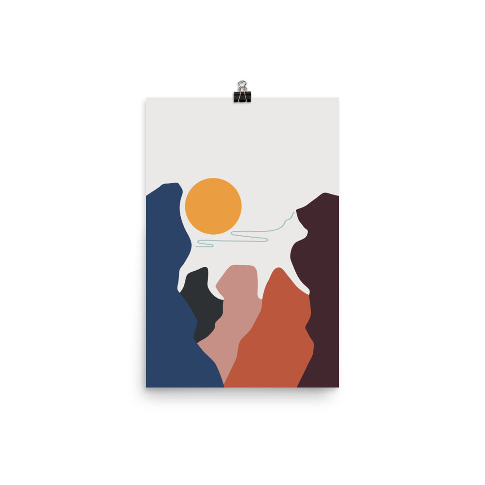 Cat Landscape 7 - Art print