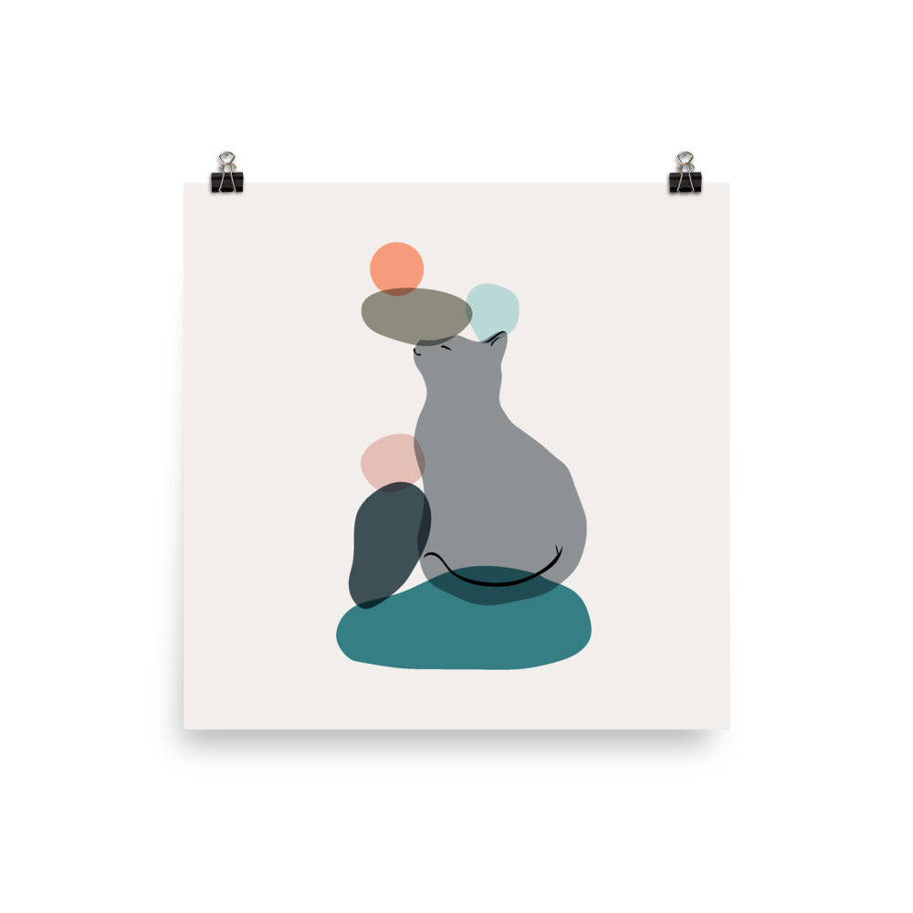 Cat Landscape 59 - Art print