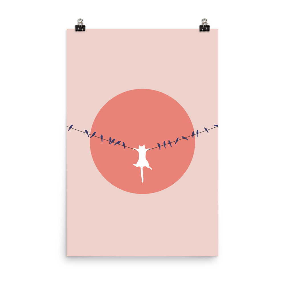 Cat Landscape 40 - Art print