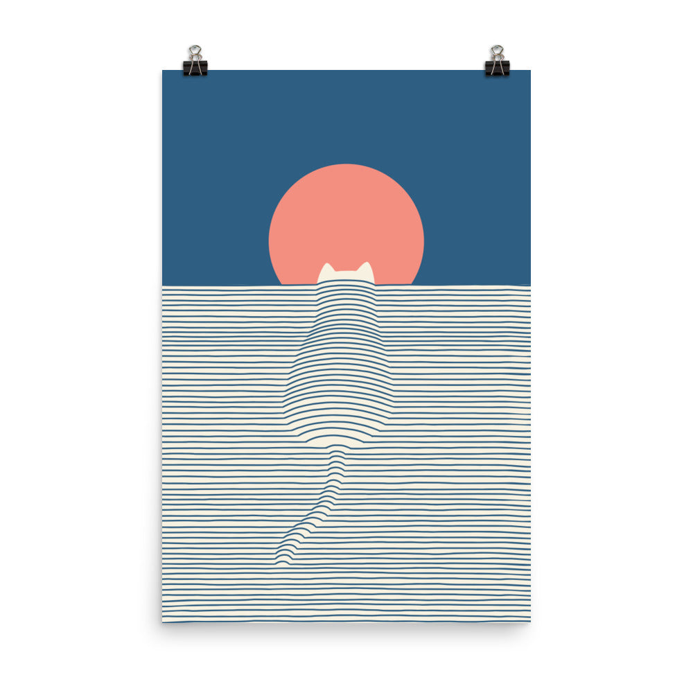 Cat Landscape 77 - Art print