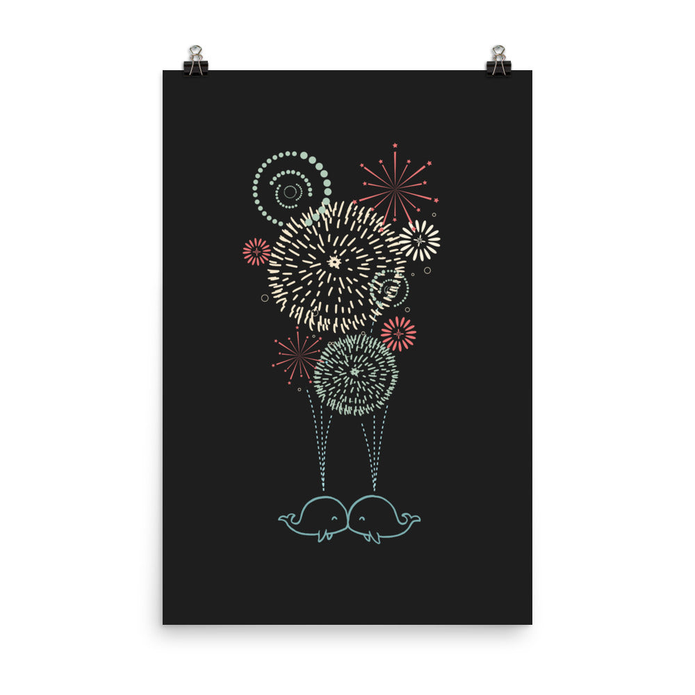 First Kiss - Art print