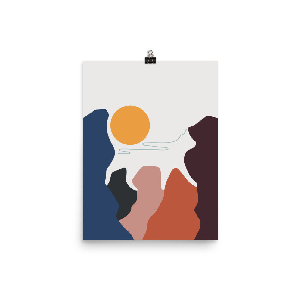 Cat Landscape 7 - Art print