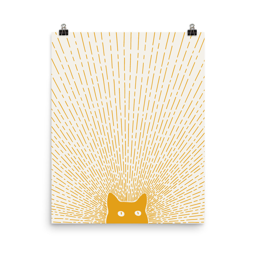 Cat Landscape 96 - Art print