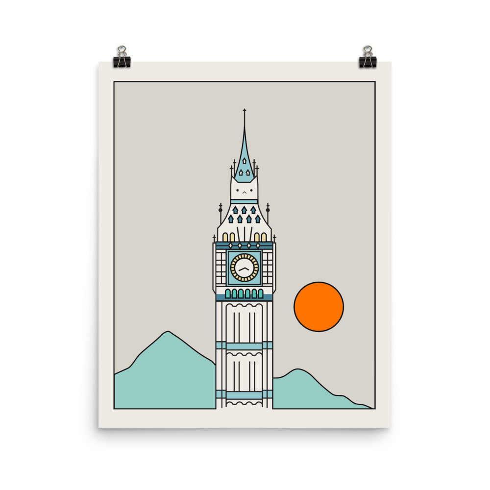 Cat Landscape 24 - Art print