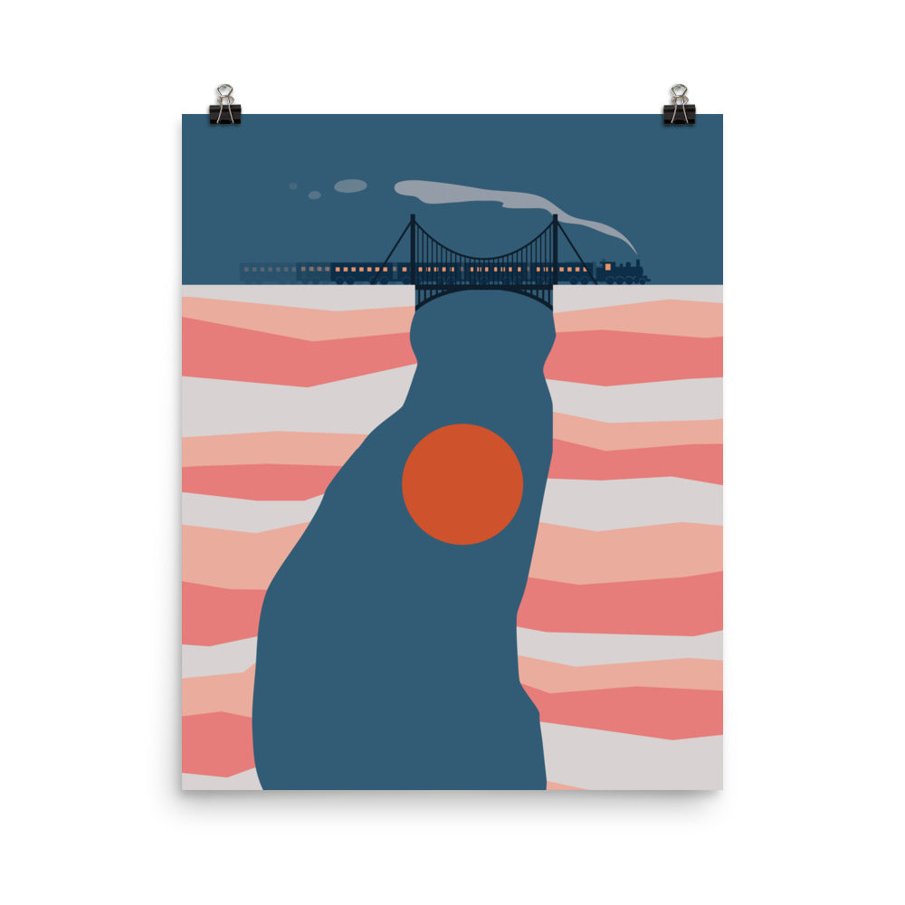 Cat Landscape 14 - Art print