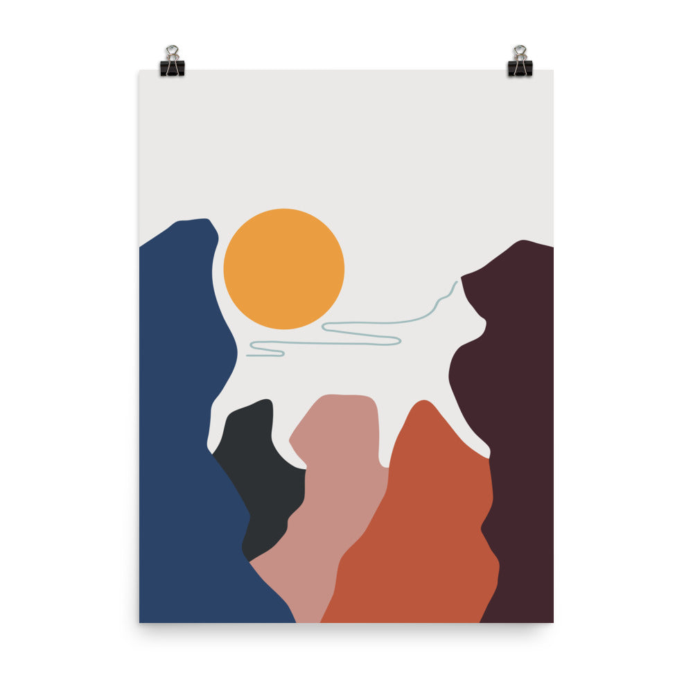 Cat Landscape 7 - Art print