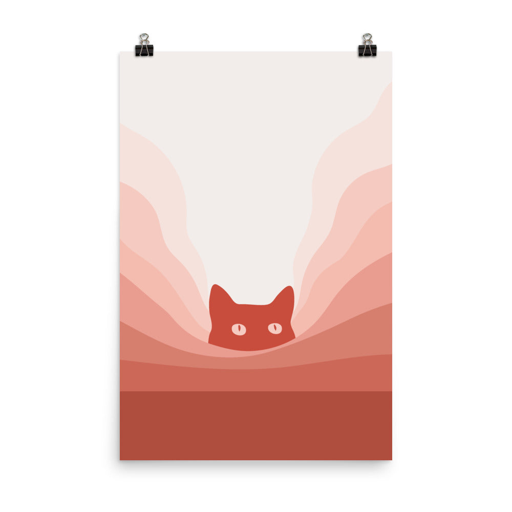 Cat Landscape 78 - Art print