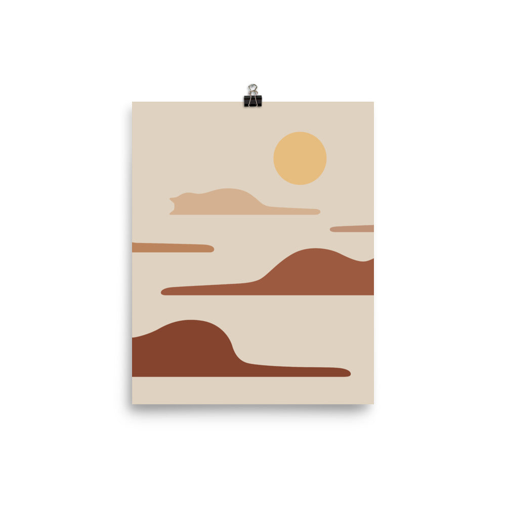 Cat Landscape 27 - Art print