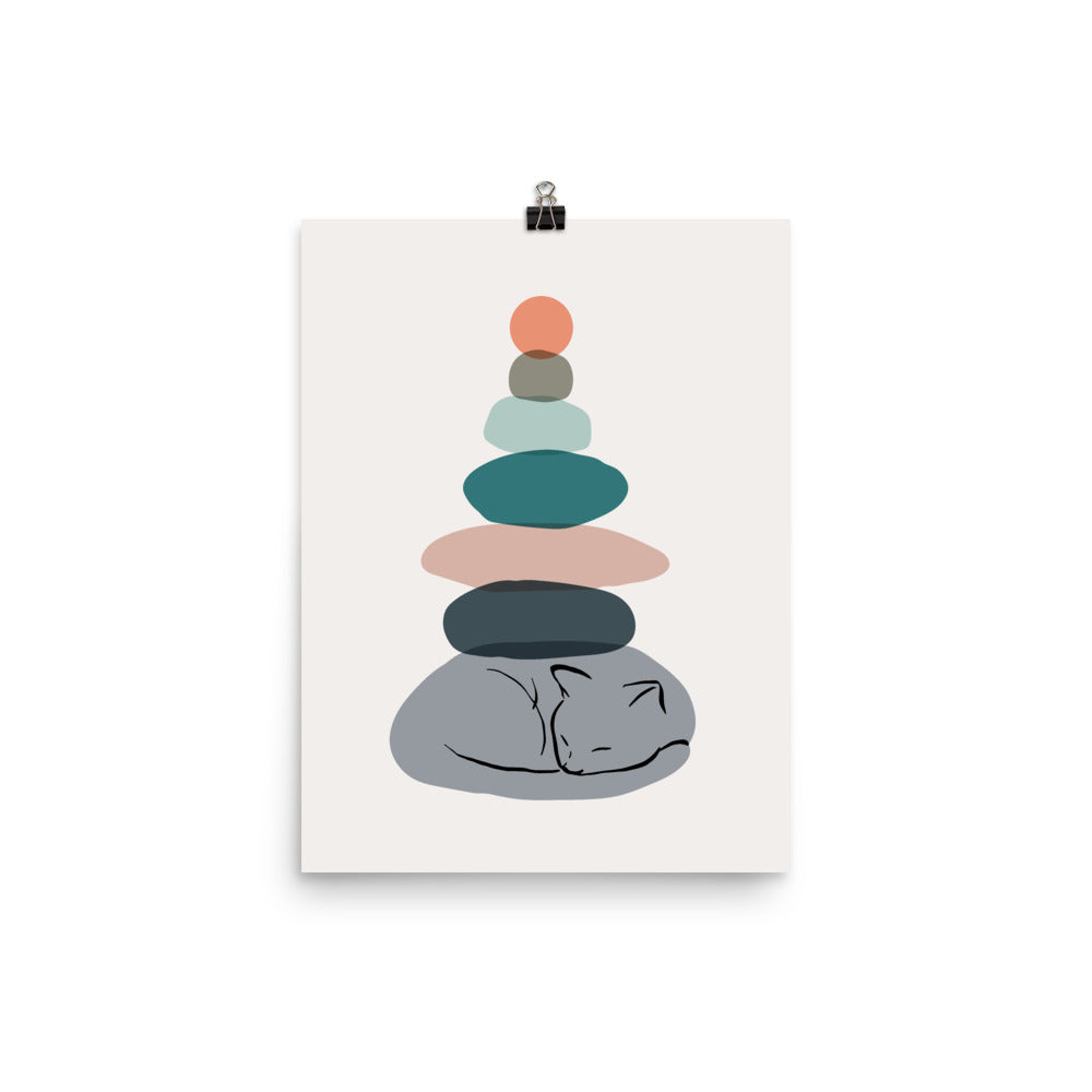 Cat Landscape 58 - Art print