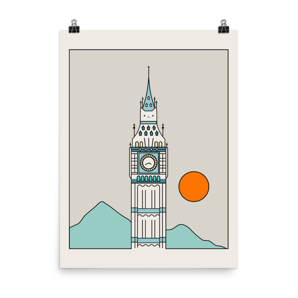 Cat Landscape 24 - Art print