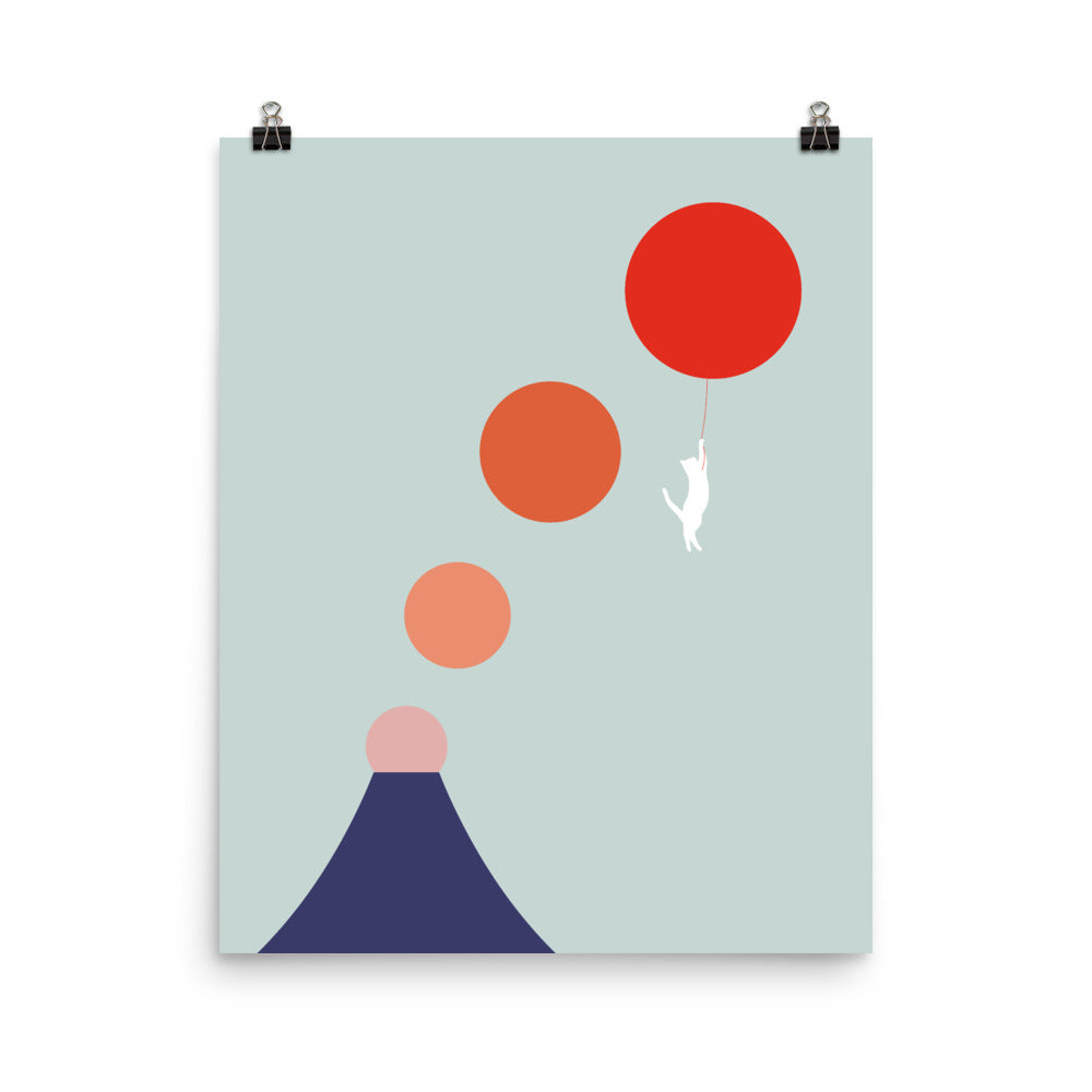 Cat Landscape 39 - Art print