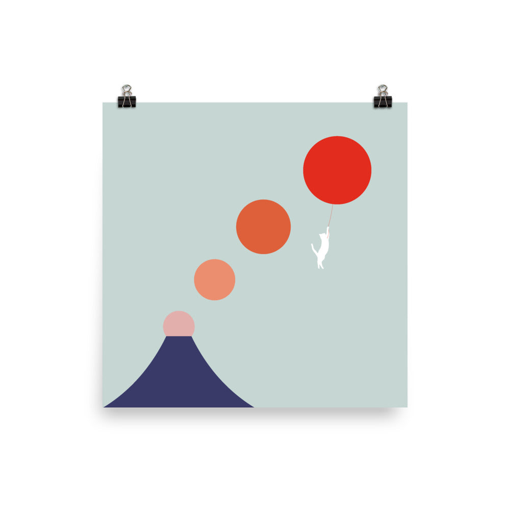 Cat Landscape 39 - Art print