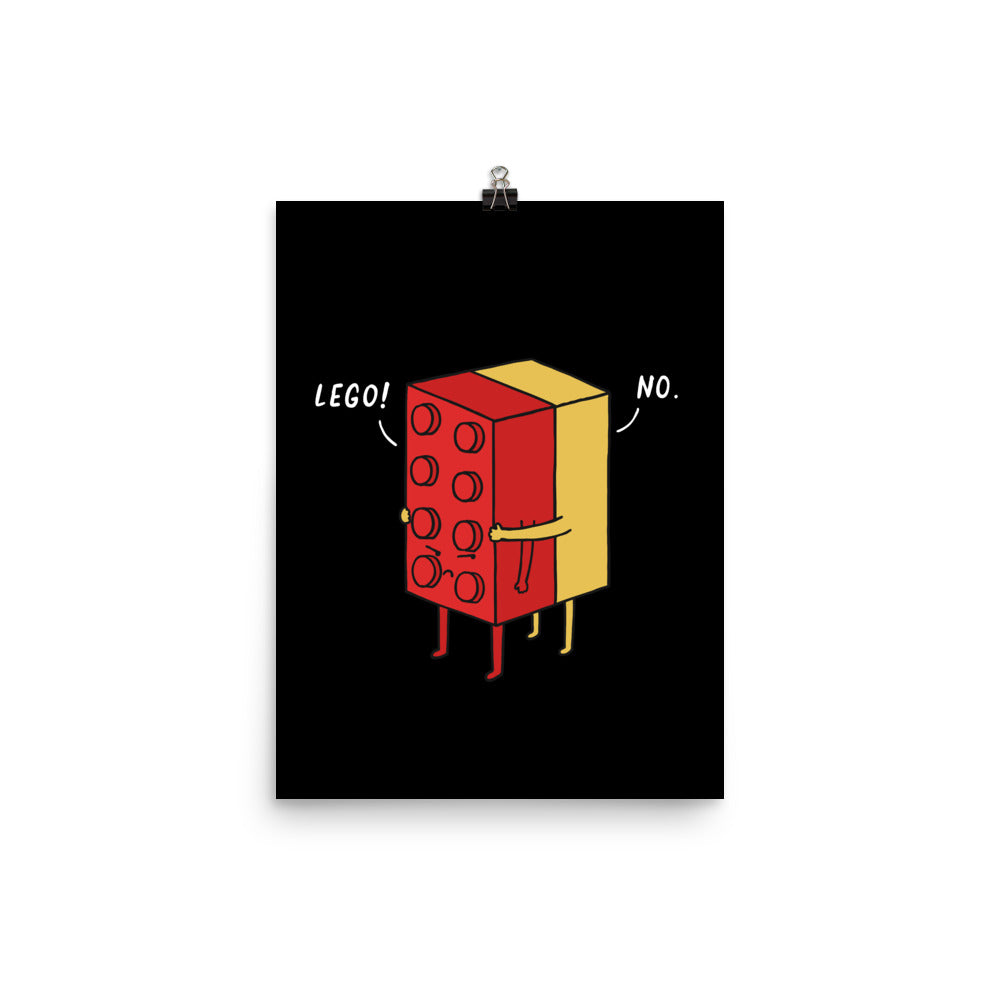 I'll Never Lego - Art print