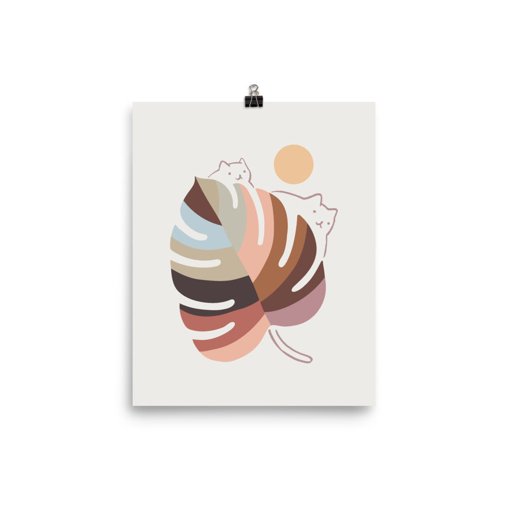 Cat Landscape 76 - Art print